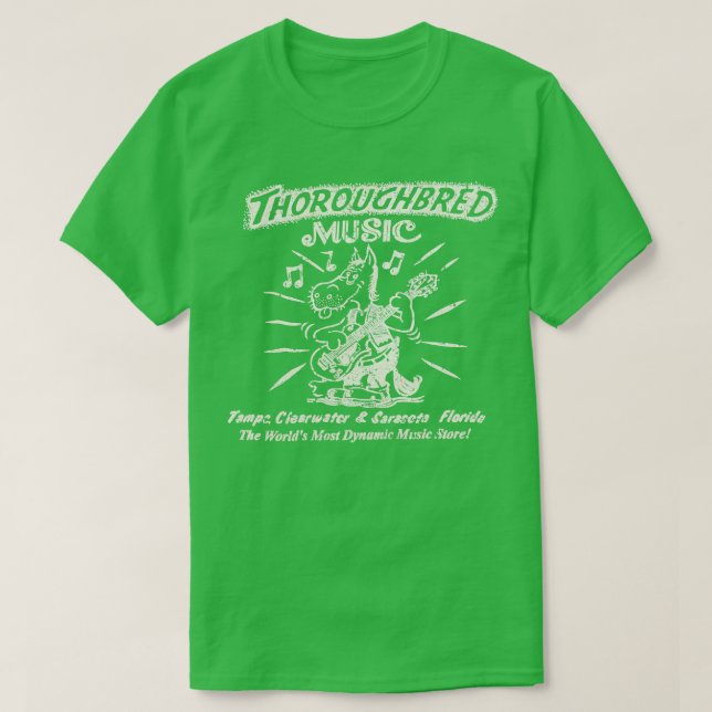 Durchgeklebte Musik TShirt (Design vorne)