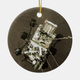 Durchhaltevermögen Ankunft in Mars Keramik Ornament