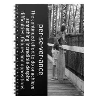 Durchhaltevermögen auf Langboard Notizblock