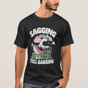 Durchhängend, aber immer noch lustig alberne Gans T-Shirt