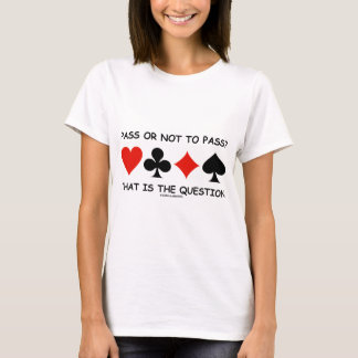 Durchlauf oder nicht zum Durchlauf, der ist die T-Shirt