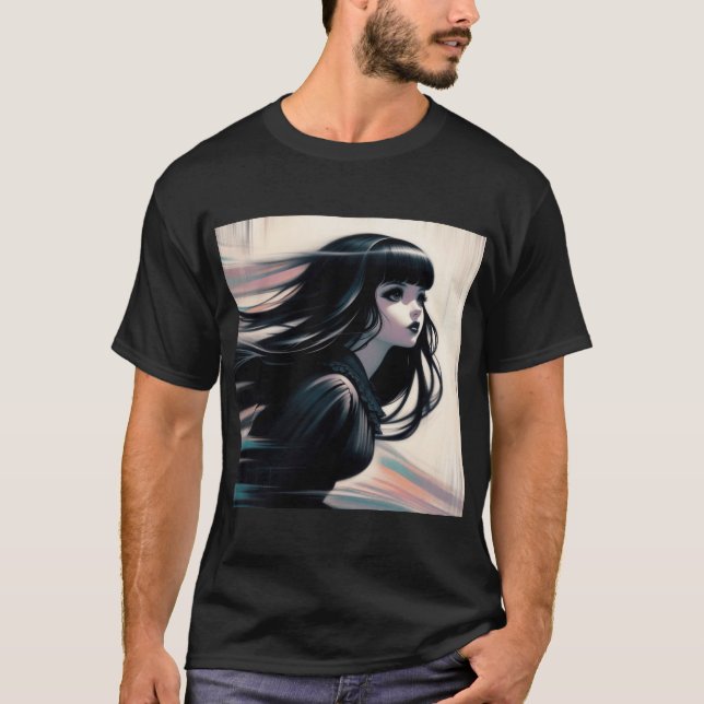 Durchlaufen der Zeit T-Shirt (Vorderseite)