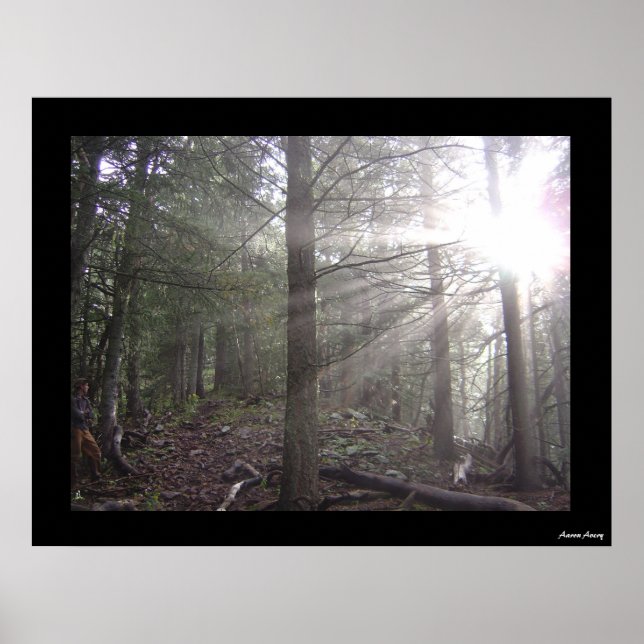 Durchlaufen Poster (Vorne)