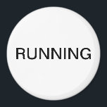 Durchlaufender minimaler weißer Spülmaschinenmagne Magnet<br><div class="desc">Minimaler Küchenmagnet mit weißem Hintergrund für die Küchenorganisation. Passen Sie Ihren Text an.</div>