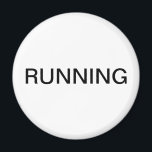 Durchlaufender minimaler weißer Spülmaschinenmagne Magnet<br><div class="desc">Minimaler Küchenmagnet mit weißem Hintergrund für die Küchenorganisation. Passen Sie Ihren Text an.</div>