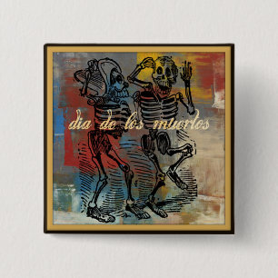 Durchmesser de Los Muertos Button