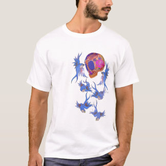 Durchmesser de Los Muertos! Piepmätze T-Shirt
