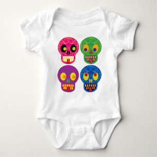 Durchmesser de Los todos Los muertos Baby Strampler