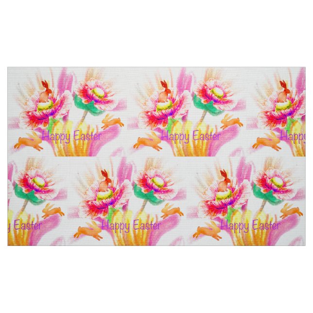 Durchqueren von Blume Stoff (Fat Quarter (45,7 x 55,9 cm))