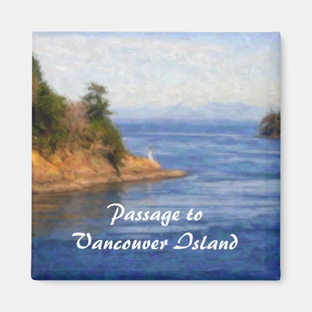 Durchreise von Vancouver, BC Magnet (Vorne)