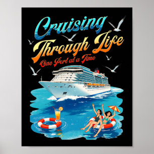 Durchs Leben kreuzen, ein Hafen nach dem anderen, Poster