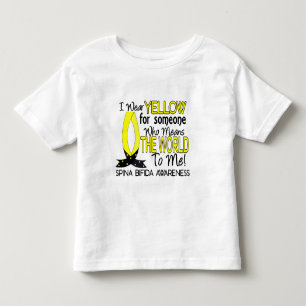 Durchschnitt-Welt zu mir 1 Spina Bifida Kleinkind T-shirt