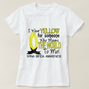 Durchschnitt-Welt zu mir 1 Spina Bifida T-Shirt