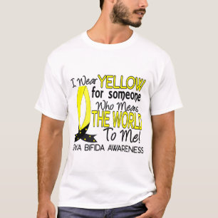 Durchschnitt-Welt zu mir 1 Spina Bifida T-Shirt