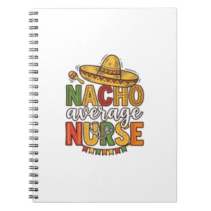Durchschnittliche Krankenschwester Cinco De Mayo-S Notizblock