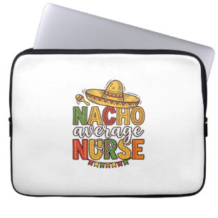 Durchschnittliche Krankenschwester Cinco De Mayo T Laptopschutzhülle