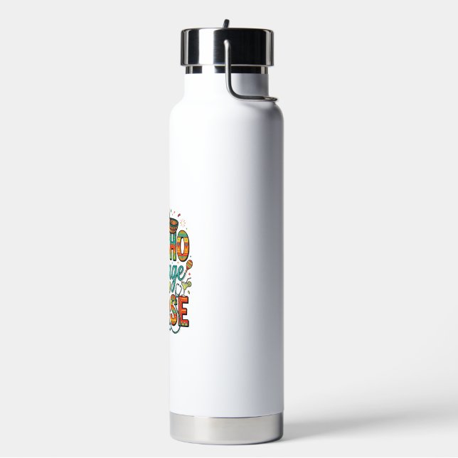 Durchschnittliche Nacho-Krankenschwester-Fiesta-Ve Trinkflasche (Links)