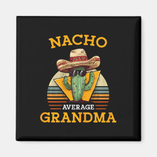 Durchschnittliche Oma lustige mexikanische Nana lu Magnet