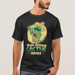 Durchschnittlicher Kaktus Farmer Sukkulenten Gärtn T-Shirt