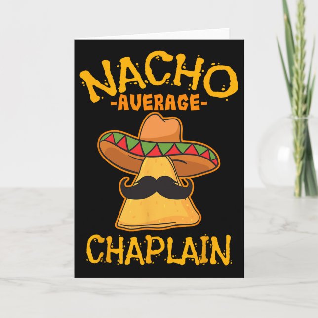 Durchschnittlicher Kaplan Mexican Cinco De Mayo Fe Karte (Vorderseite)