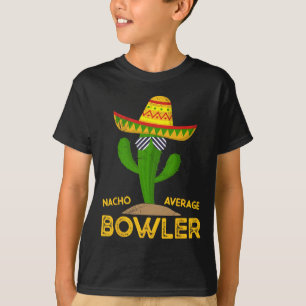 Durchschnittlicher Nacho-Bowler Cinco De Mayo Mexi T-Shirt