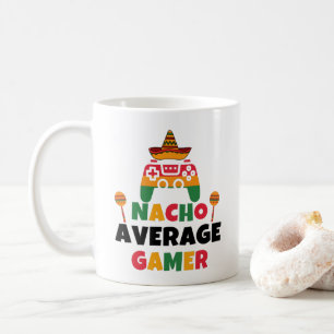 Durchschnittlicher Nacho-Gamer Mexican Gaming Cinc Kaffeetasse