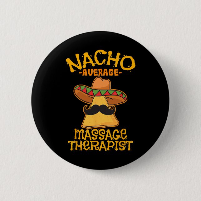Durchschnittlicher Nacho-Magier-Therapeut Meuse Ci Button (Vorderseite)