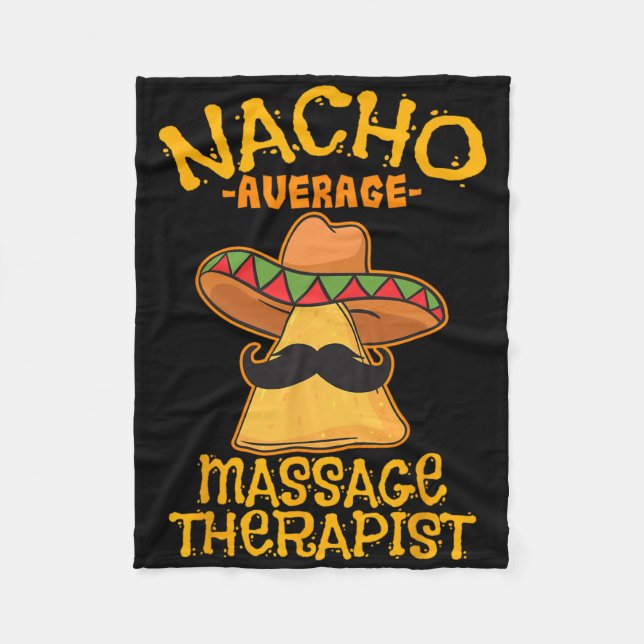 Durchschnittlicher Nacho-Magier-Therapeut Meuse Ci Fleecedecke (Vorderseite)
