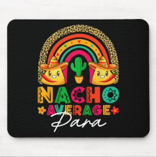 Durchschnittlicher Nacho-Para-Sombrero-Hut-Mexikan Mousepad