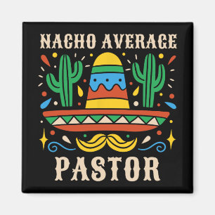 Durchschnittlicher Nacho-Pfarrer Lustiger mexikani Magnet