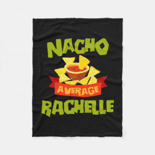 Durchschnittlicher Nacho Rachelle lustiger Geburts Fleecedecke