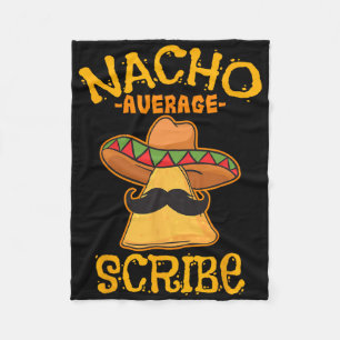 Durchschnittlicher Nacho-Schreiber Mexikanische Ci Fleecedecke