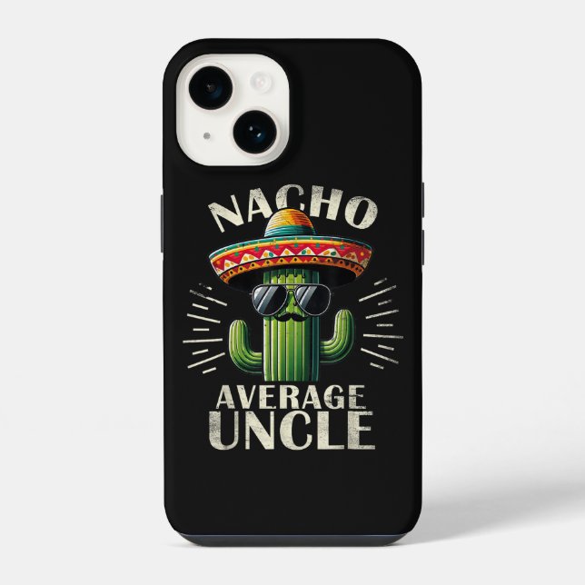 Durchschnittlicher Onkel Vater Tag  iPhone Hülle (Rückseite)