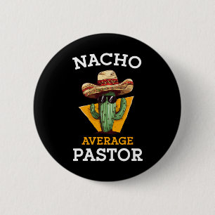 Durchschnittlicher Pastor Prediger Religionsführer Button