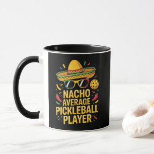 Durchschnittlicher Pickleball-Spieler Tasse