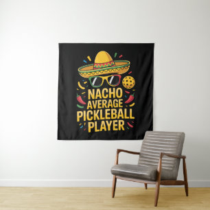 Durchschnittlicher Pickleball-Spieler Wandteppich