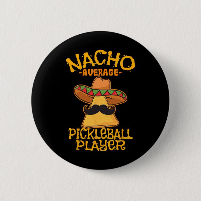 Durchschnittlicher Picklell-Spieler mexikanischer  Button (Vorderseite)