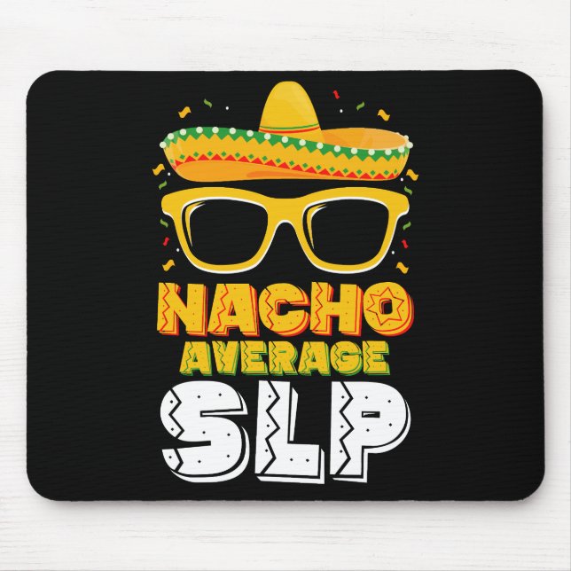 Durchschnittlicher Sprachtherapeut Mousepad (Vorne)