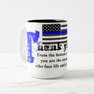 DURCHSETZUNG DES RECHTS ZWEIFARBIGE TASSE