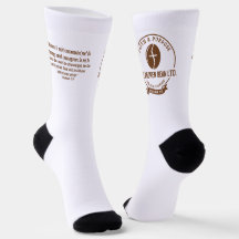 Durchsetzungsstarke Crew-Socken