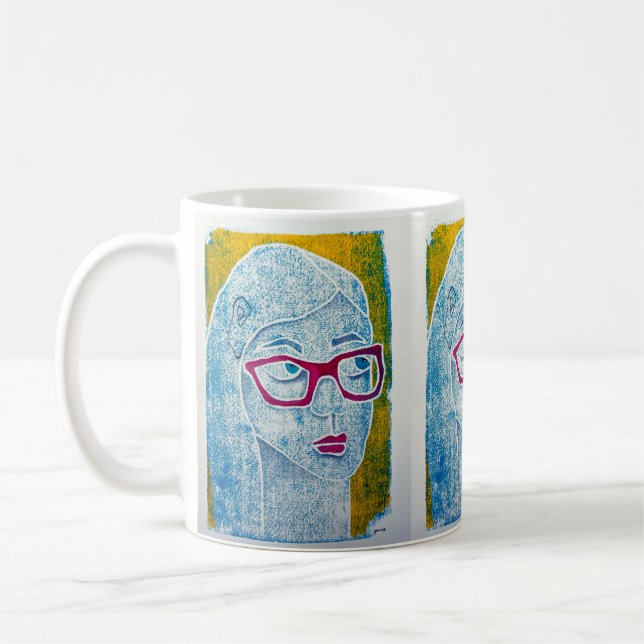 "Durchsichtig (2)" Kaffeetasse (Links)
