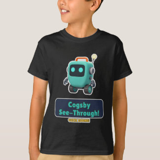 Durchsichtiger Roboter-Kinder-T-Shirt - Cogsby Dig T-Shirt