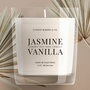 Durchsichtiges Minimalistisches, elegantes, klares Aufkleber