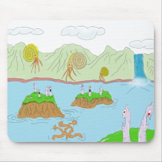 durchsickern hat Augen Mousepad