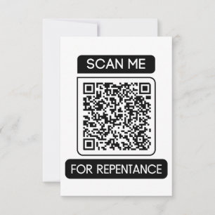 Durchsuchen Sie mich nach dem Reue Acts 3:19-20 QR Karte