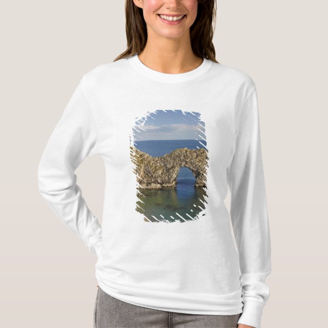 Durdle Door Arch, Jurassisches Küstenwelterbe T-Shirt (Vorderseite)