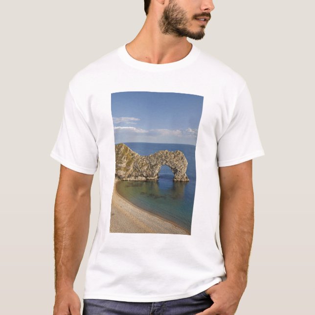 Durdle Door Arch, Jurassisches Küstenwelterbe T-Shirt (Vorderseite)