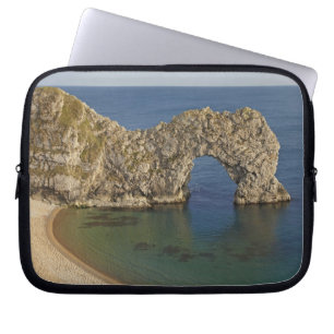 Durdle Door Bogen, Jurassic Coast Weltkulturerbe 3 Laptopschutzhülle