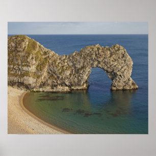 Durdle Door Bogen, Jurassic Coast Weltkulturerbe 3 Poster