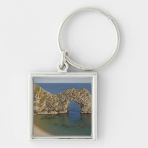 Durdle Door Bogen, Jurassic Coast Weltkulturerbe 3 Schlüsselanhänger
